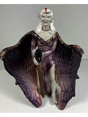 Schleich Bayala Menetea 70411 Shadow Elf Crow Staff Retired